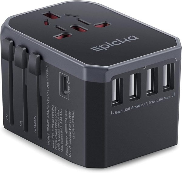 EPICKA TA-105 adattatore universale da viaggio recensione