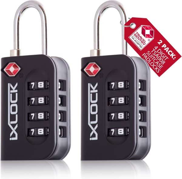 iXLOCK TSA008 lucchetto bagagli approvato recenzione